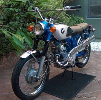 1969 Honda cl 125 #3